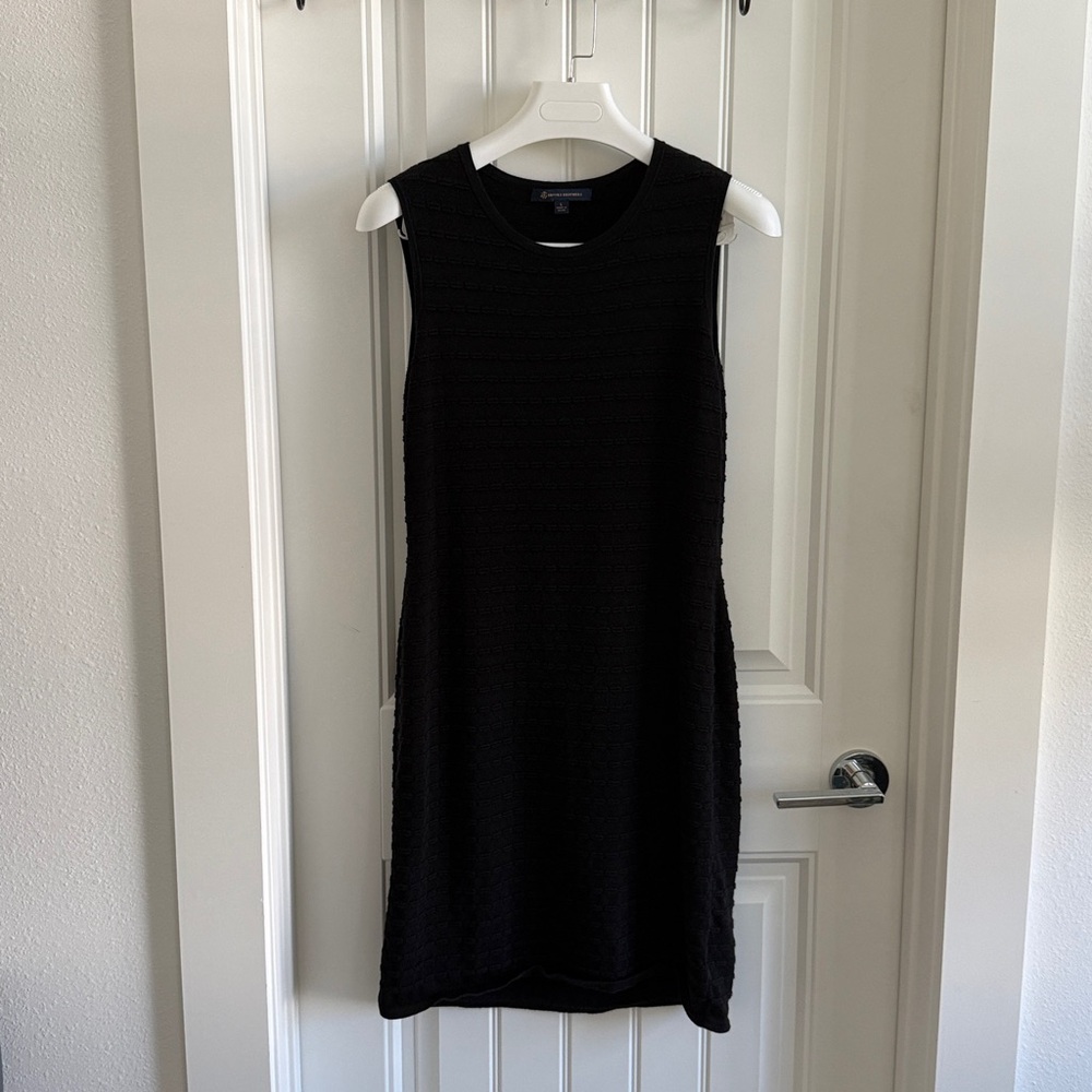 Brooks Brothers Black Sweater Dress